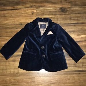 Zara Boy velvet blazer